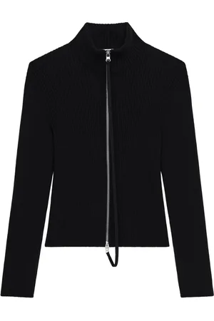 Courrèges Cardigan mit Reißverschluss