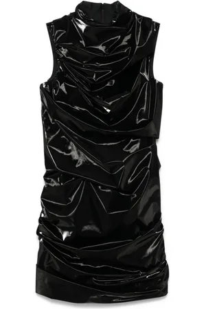 Alexander McQueen Kleid aus laminiertem Jersey