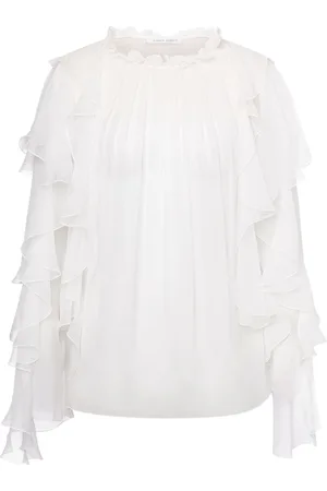 Alberta Ferretti Bluse mit Rüschendetail