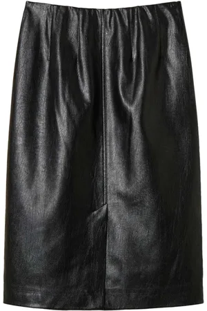 Twin-Set Rock aus Faux-Leder