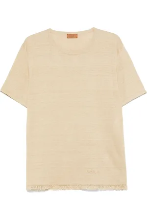 Alanui T-Shirt aus Leinen