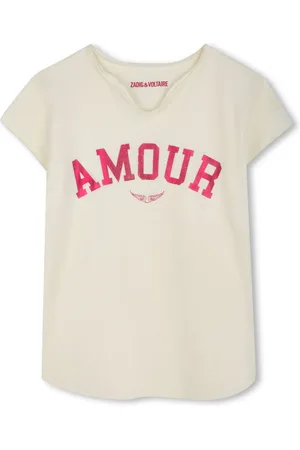 Zadig & Voltaire T-Shirt mit geflocktem Logo