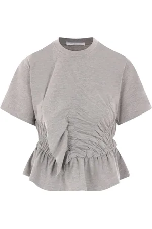 Cecilie Bahnsen Gerafftes T-Shirt