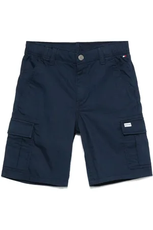 Tommy Hilfiger Cargo-Shorts mit Logo-Patch