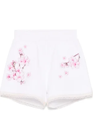 MONNALISA Shorts mit Blumen-Print