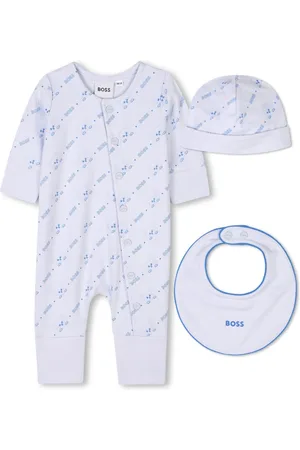 HUGO BOSS Pyjama mit Logo-Print