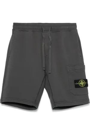 Stone Island Joggingshorts mit Kompass-Patch