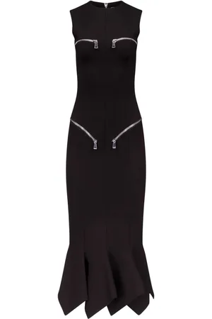 AREA Kleid mit Zipfelsaum