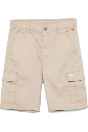 Tommy Hilfiger Cargo-Shorts mit Logo-Patch