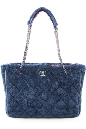 CHANEL 2020-2021 große Tote Bag mit Rautensteppung