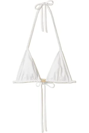Miu Miu Klassisches Triangel-Bikinioberteil