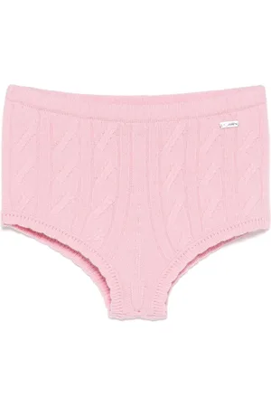 BLUMARINE Shorts mit Zopfmuster