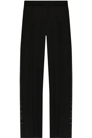 Alexander McQueen Smoking-Hose mit weitem Bein