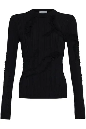 Alexander McQueen Gerippter Pullover