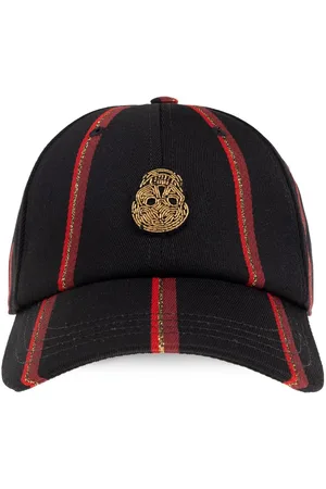 Alexander McQueen Baseballkappe mit Totenkopf-Patch