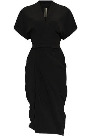 Rick Owens Gewickeltes Midikleid