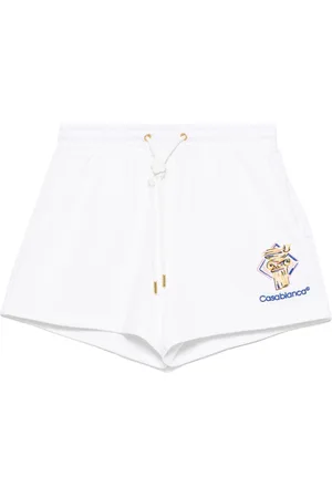 Casablanca Shorts mit Logo-Stickerei