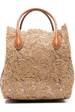 ERMANNO SCERVINO Tote Bag aus Guipure-Spitze