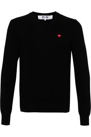 Comme des Garçons Pullover mit Logo-Patch