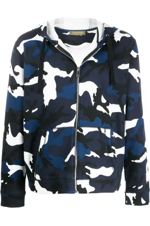 VALENTINO GARAVANI Hoodie mit Camouflage-Print