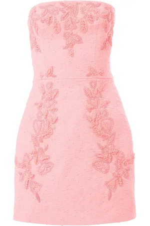 Carolina Herrera Besticktes Minikleid