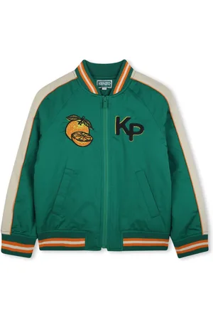Kenzo Bomberjacke mit Chenille-Logo