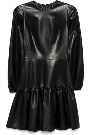 ERMANNO SCERVINO Midikleid mit langen Ärmeln