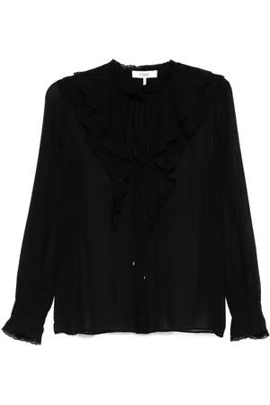 Chloé Seidenbluse mit Volants