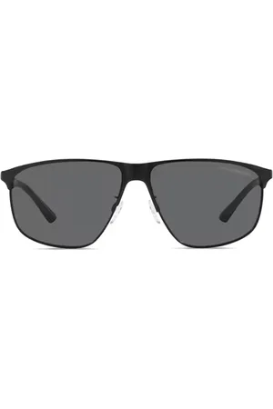 Emporio Armani Sonnenbrille mit eckigem Gestell