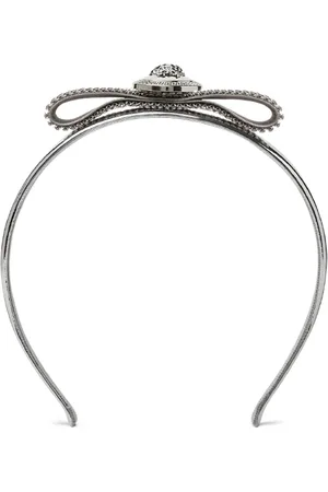 VERSACE Gianni Metal Mesh Ribbon Haarreif