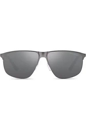 Emporio Armani Sonnenbrille mit eckigem Gestell