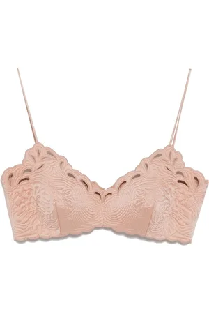 ERMANNO SCERVINO Oberteil mit Blumenstickerei