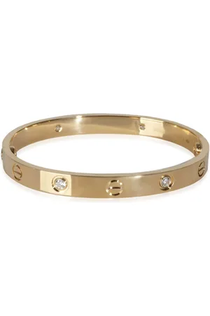 Cartier Pre-owned 18kt Love Gelbgoldarmband mit Diamanten