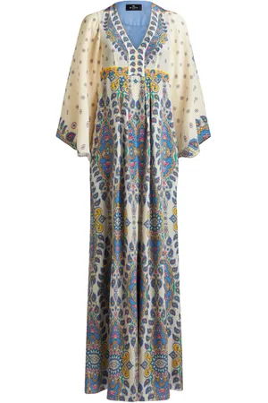 Etro Maxikleid mit Paisley-Print