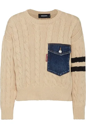 Dsquared2 Pullover mit Zopfmuster