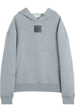 Lanvin Hoodie mit Logo-Patch