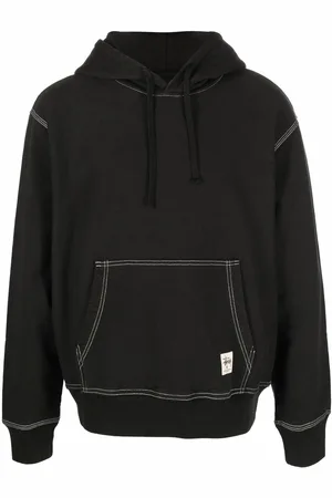 STUSSY Kapuzenpullover mit Kontrastnähten