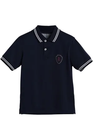 Brunello Cucinelli Poloshirt aus Jersey