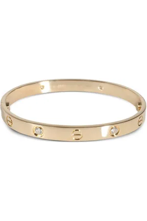 Cartier Pre-owned 18kt Love Gelbgoldarmband mit Diamanten