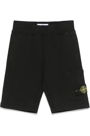 Stone Island Joggingshorts mit Kompass-Patch