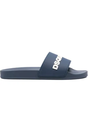 Dsquared2 Pantoletten mit Logo-Prägung