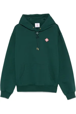 Casablanca Hoodie mit Rauten-Logo-Patch