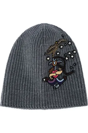 VALENTINO GARAVANI Beanie mit Perlenverzierung
