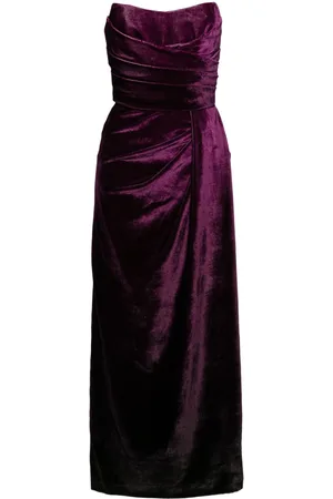 Elie saab Midikleid aus Samt