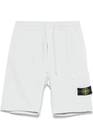 Stone Island Shorts mit Kompass-Patch
