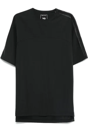 Y-3 T-Shirt aus Mesh mit 3 Streifen