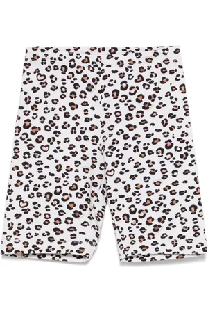 MONNALISA Shorts mit Leoparden-Print