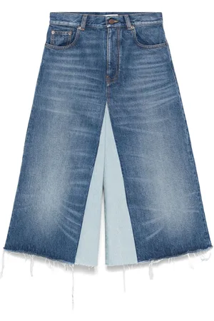 Chloé Jeans-Shorts im Patchwork-Look