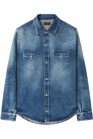 Alanui Ausgeblichenes Jeanshemd