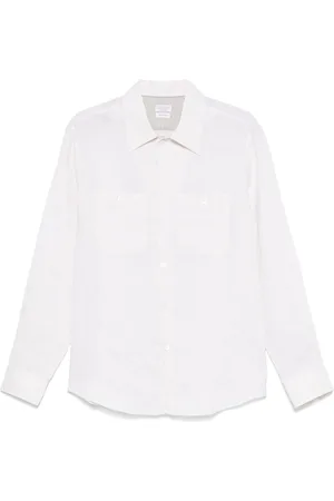 Brunello Cucinelli Hemd mit Slub-Struktur